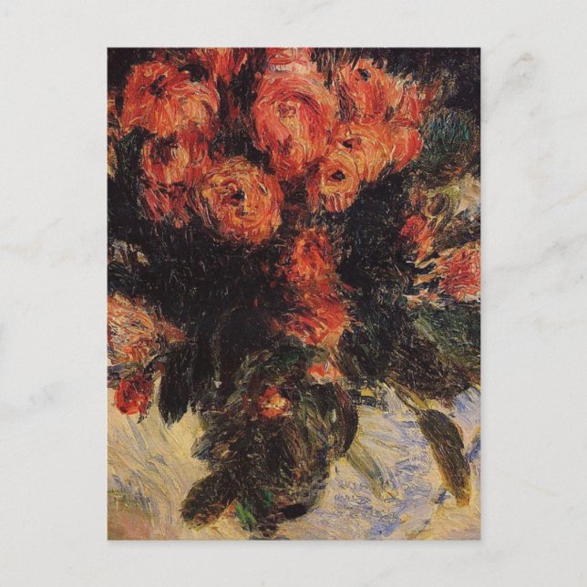 Pierre Auguste Renoir Vintage Ro Vykort (Framsida)