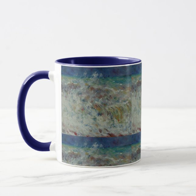 Pierre Auguste Renoir Vintage Wave Mugg (Vänster)