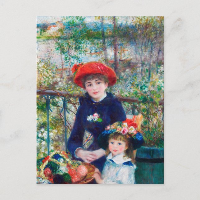 Pierre Auguste Renoir Vykort (Framsida)