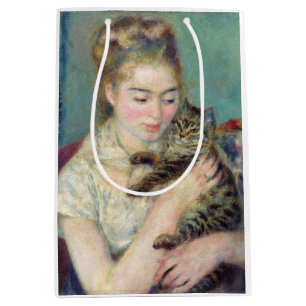 Pierre-Auguste Renoir - Woman med en katt