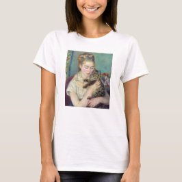 Pierre-Auguste Renoir - Woman med en katt T Shirt
