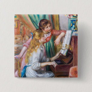 Pierre Auguste Renoir - Young Girls at the Piano Knapp