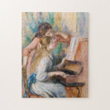 Pierre Auguste Renoir - Young Girls at the Piano