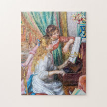 Pierre Auguste Renoir - Young Girls at the Piano