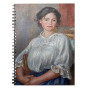 Pierre-Auguste Renoir - Young Woman Seated Anteckningsbok