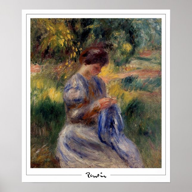 Pierre-Auguste Renoir Zedign Art Affisch #360-2 (Framsidan)