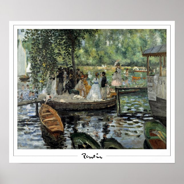 Pierre-Auguste Renoir Zedign Art Poster #13-2 (Framsidan)