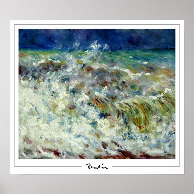 Pierre-Auguste Renoir Zedign Art Poster #14-2 (Framsidan)