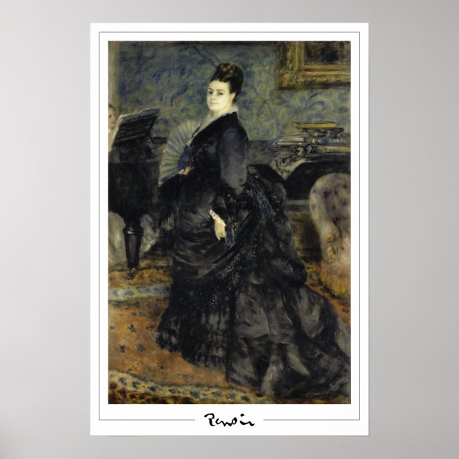 Pierre-Auguste Renoir Zedign Art Poster #15-3 (Framsidan)