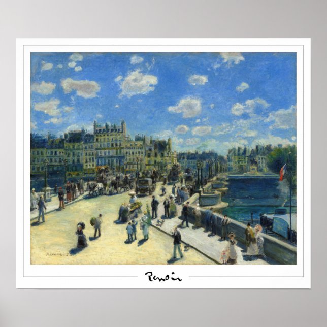 Pierre-Auguste Renoir Zedign Art Poster #20 (Framsidan)