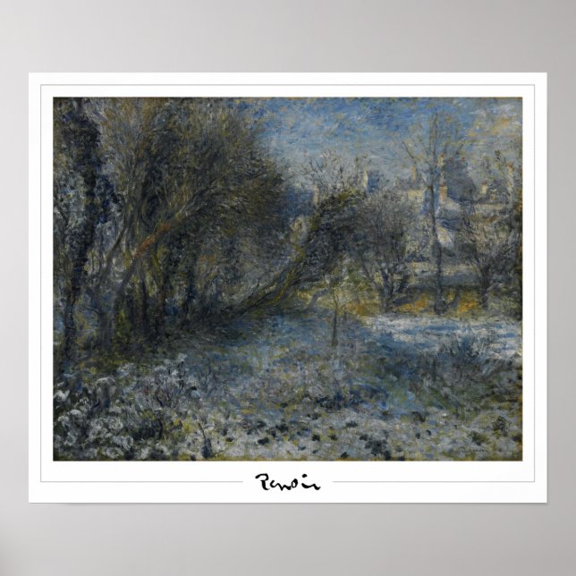 Pierre-Auguste Renoir Zedign Art Poster #20-3 (Framsidan)