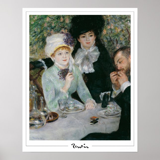 Pierre-Auguste Renoir Zedign Art Poster #22-3 (Framsidan)