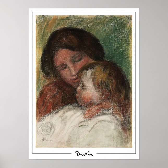 Pierre-Auguste Renoir Zedign Art Poster #300-3 (Framsidan)