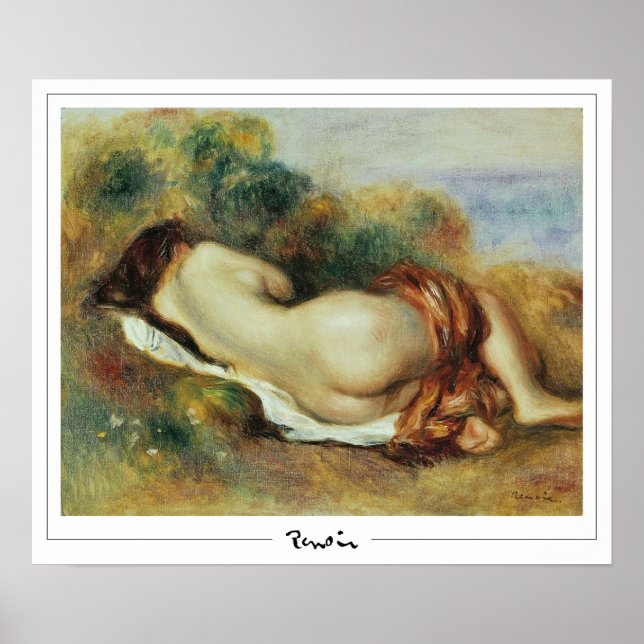 Pierre-Auguste Renoir Zedign Art Poster #495-3 (Framsidan)