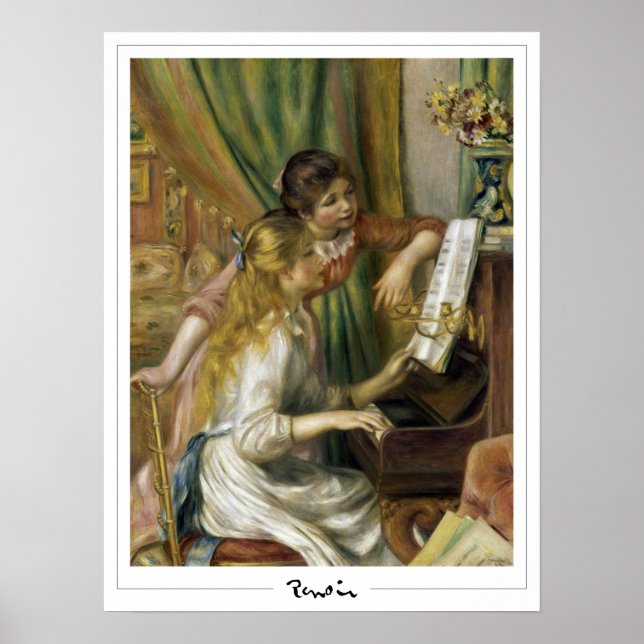 Pierre-Auguste Renoir Zedign Art Poster #7-3 (Framsidan)