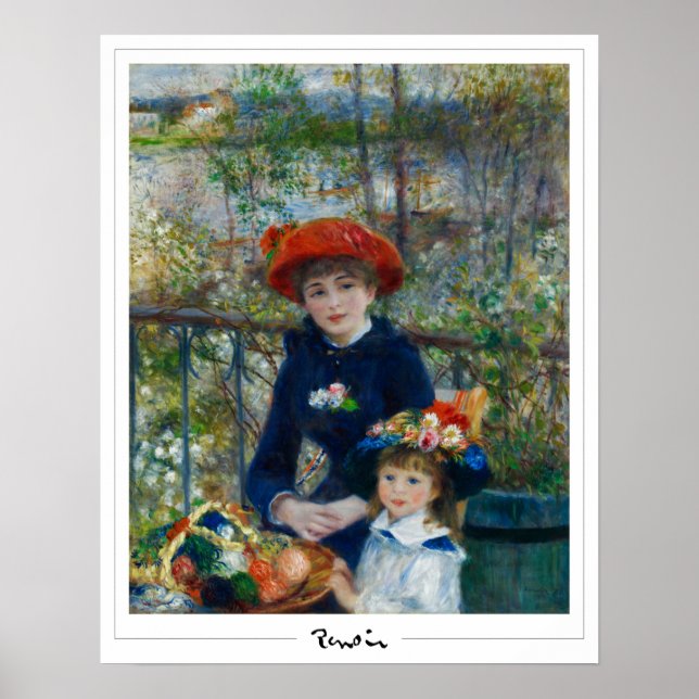 Pierre-Auguste Renoir Zedign Art Poster #8-2 (Framsidan)