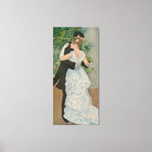 Pierre-Auguste Renoir's Dance in the Town (1883) Canvastryck