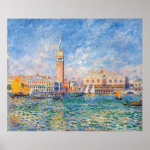 Pierre-Auguste Renoirs syn på Venedig Poster