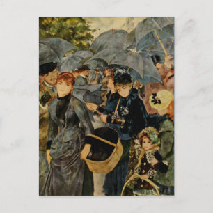 Pierre-Auguste Renoir's The Umbrellas (1883) Vykort