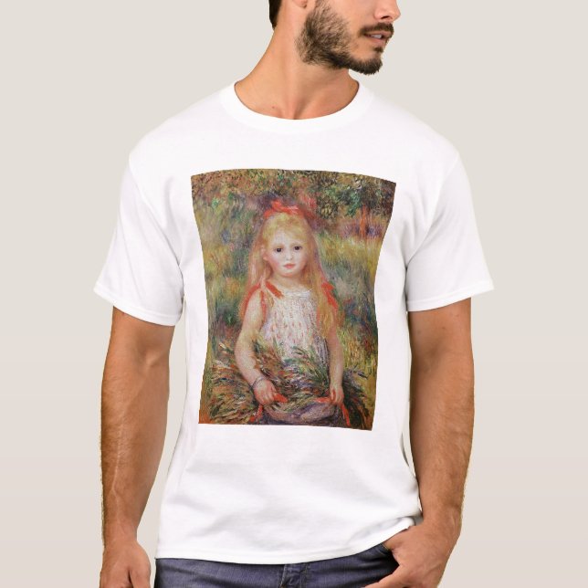 Pierre bärande blommor för en Renoir | liten Tee (Framsida)