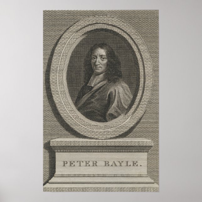 Pierre Bayle Poster (Framsidan)