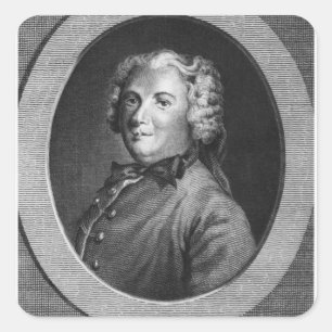 Pierre Carlet de Chamblain som är bekant som Fyrkantigt Klistermärke