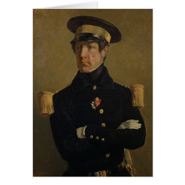 Pierre Claude Aimable Gachot Hälsningskort (Framsidan)