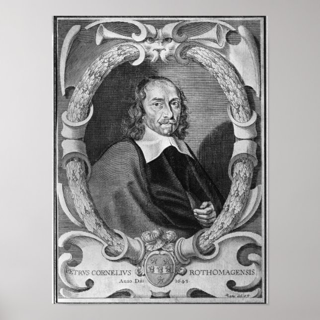 Pierre Corneille 1643 Poster (Framsidan)
