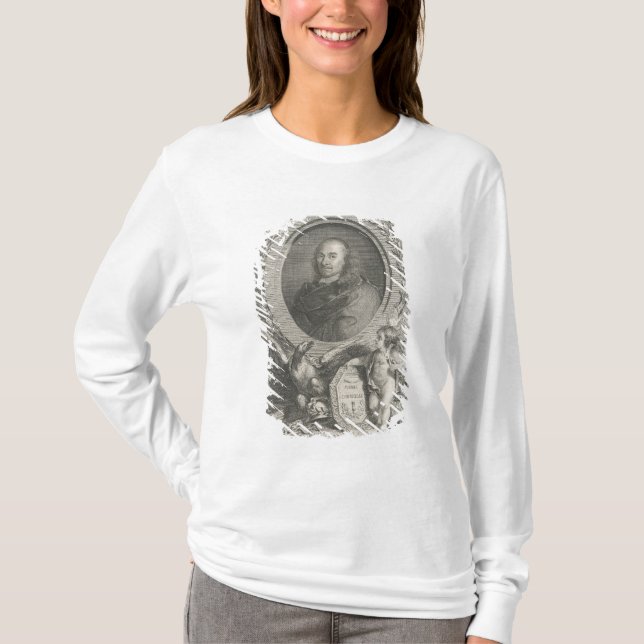Pierre Corneille franskplaywright T-shirt (Framsida)