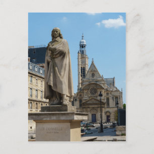Pierre Corneille & Saint-etienne-du-mont-kyrkan Vykort