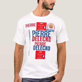 PIERRE DELECKO JMT PARIS Manar Basic T-Shirt