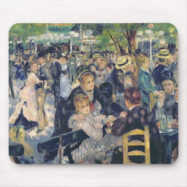 Pierre en Renoir | boll på Moulinen de la Galette Musmatta (Framsidan)
