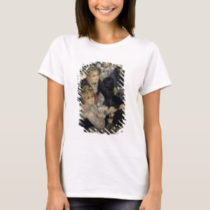 Pierre en Renoir boll på Moulinen de la Galette Tee Shirt