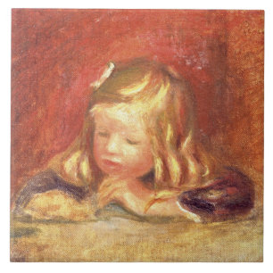 Pierre en Renoir Coco på bord Kakelplatta