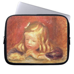 Pierre en Renoir Coco på bord Laptop Sleeve
