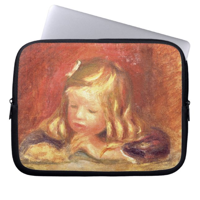Pierre en Renoir | Coco på bord Laptop Sleeve (Framsidan)