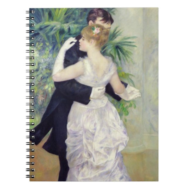 Pierre en Renoir | dans i staden Anteckningsbok (Framsidan)