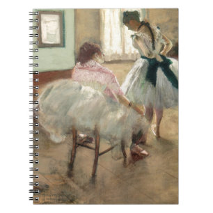 Pierre en Renoir danskursen Anteckningsbok Med Spiral