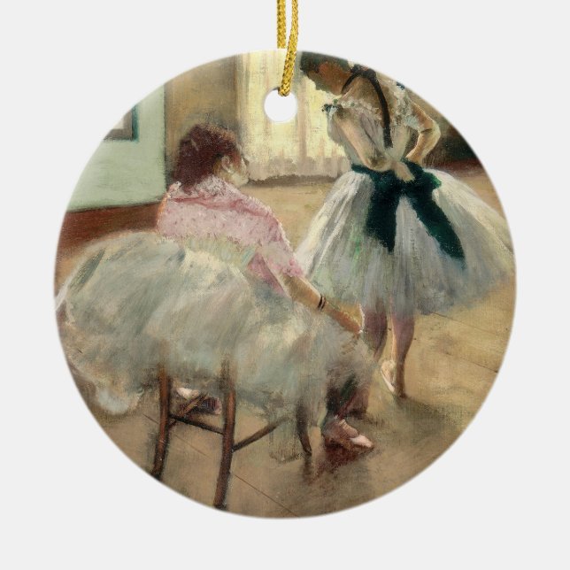Pierre en Renoir | danskursen Julgransprydnad Keramik (Framsidan)