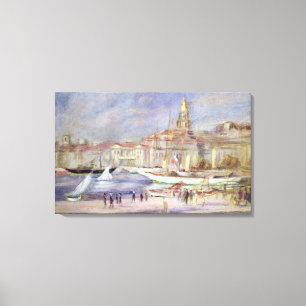 Pierre en Renoir den gammala porten av Canvastryck