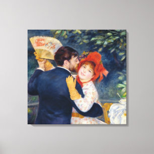 Pierre en Renoir en dans i landet Canvastryck