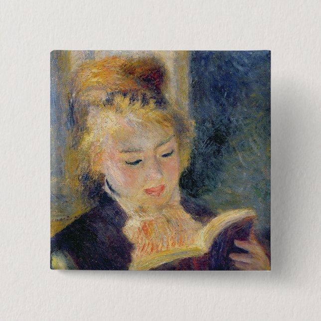 Pierre en Renoir | flickaläsning Knapp (Framsida)