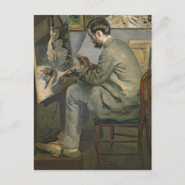 Pierre en Renoir | Frederic Bazille på hans Vykort (Framsida)