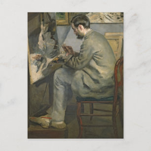 Pierre en Renoir Frederic Bazille på hans Vykort