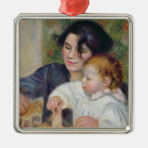 Pierre en Renoir Gabrielle och Jean Julgransprydnad Metall