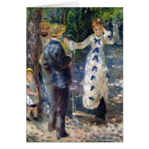 Pierre en Renoir   gungan Hälsningskort