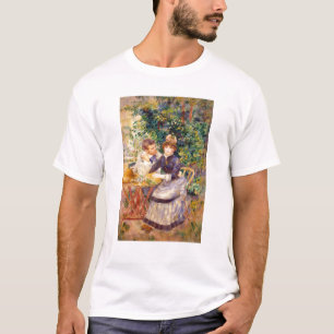 Pierre en Renoir i trädgården Tee