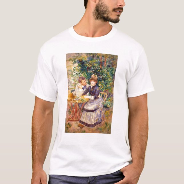 Pierre en Renoir | i trädgården Tee (Framsida)