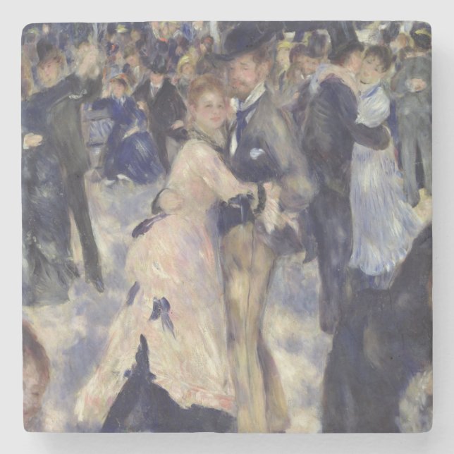Pierre en Renoir | Le Moulin de la Galette Stenunderlägg (Framsidan)