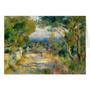 Pierre en Renoir L'Estaque Hälsningskort
